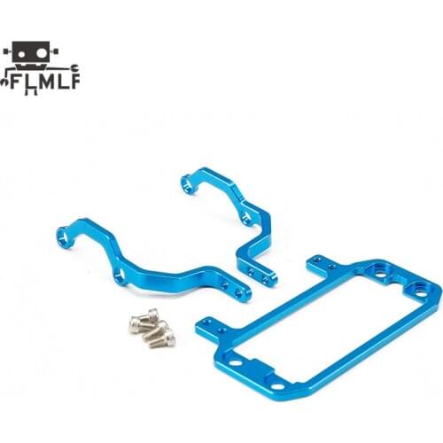 CNC Metal Servo Support Brace Fit for 1/5 Losi 5ive-t Rovan LT King Motor x2