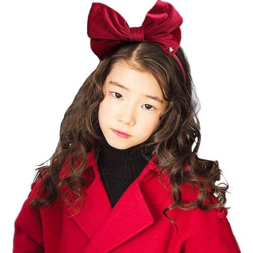 Girls Woman Hair Accessories Cute Bows Headband Hair Clips Set Korea Velvet BowKnot Hair Bands Hoop Hair Pins Barrettes Headwear