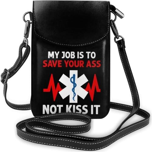 Paramedic Shoulder Bag Travel Female Women Bags Fashion Retro Leather Purse