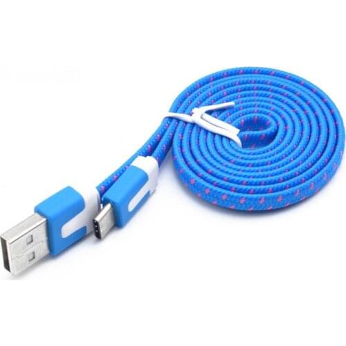 New 1M/2M/3M Electronics Date Cable V8 Connector 3FT Rope Micro USB Charge Sync Data Cable Cord -25