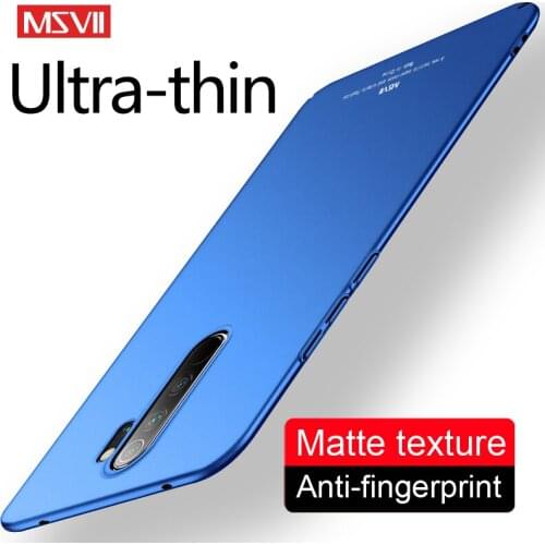 Redmi Note 8 8T Case MSVII Frosted Cover For Xiaomi Redmi Note 8 Pro Case Xiomi Note 8T PC Cover For Xiaomi Note 7 8 Pro T Cases