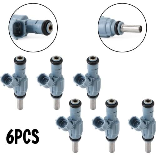 Artudatech 6Pcs Fuel Injectors 0280157012 Fit For Audi Volkswagen TT Touareg 2004-2006 3.2LCar Accessories