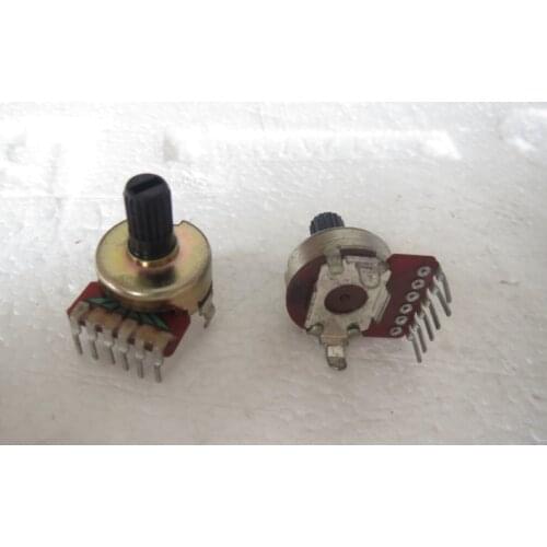 [VK] Edifier E3100 treble potentiometer 161 vertical double potentiometer B503 B50K handle 11MM flower switch