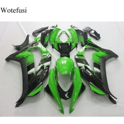 Wotefusi Injection Mold Bodywork Fairing Painted Set For Ninja ZX 10R 2016 2017 (A)[CK1404]