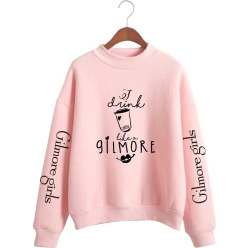 Gilmore girls American Family Ethics Drama Turtleneck Women Sweatshirts gilmore girls Sweatshirts High Collar Girls Clothes