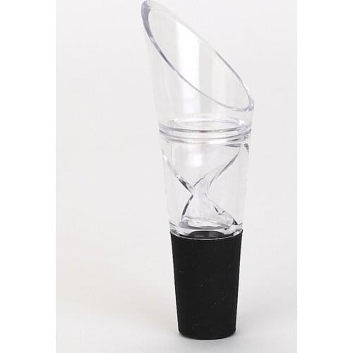 Mini Red Wine Aerator Quick 360 degrees Rotating Wine Pourer Decanter Cap for Bottles Bar Accessories 1pcs