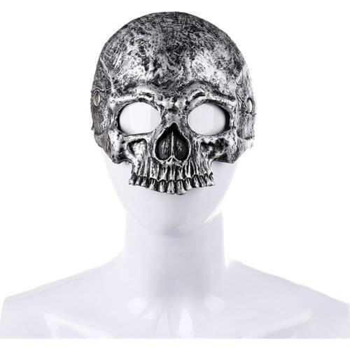 New Halloween mask Cosplay Masquerade props Carnival Party PU foam 3D Bone Skull scary adult Mask