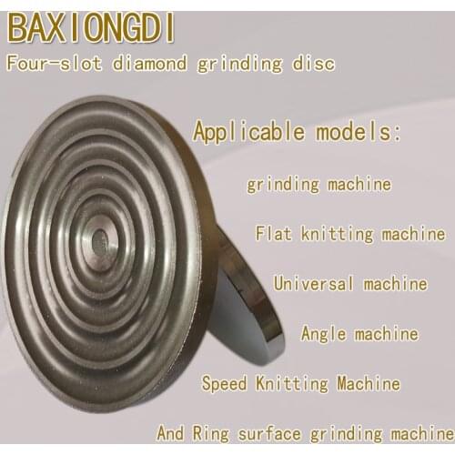 Four-slot diamond grinding disc 6 inch 12.7mm hole Jewelry polishing Tools for peeling and smoothing metal or stone materials