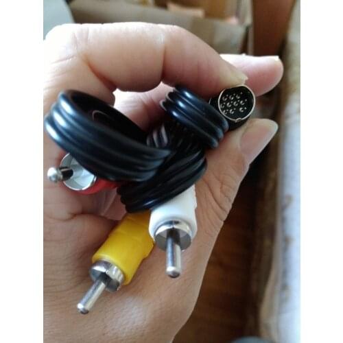Audio Video AV Cable A/V RCA Connection Cord Adapter for Sega Saturn Genesis