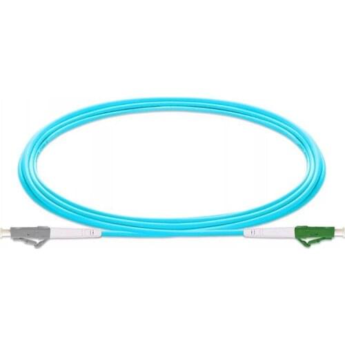 Free Shippping 5PCS/lot LC/APC -LC/UPC OM3 Fiber Optic Patch Cord 10G 50/125 Fiber Cable Multimode Simplex Optical Jumper