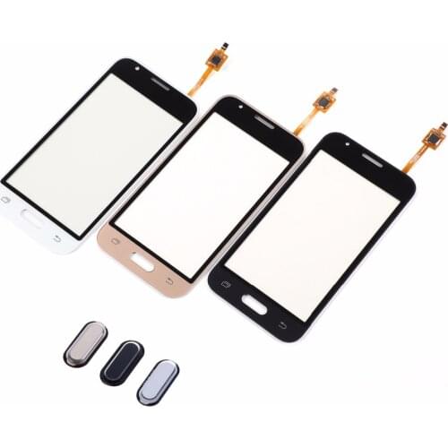 For Samsung Galaxy J1 Mini J105 SM-J105F And J1 Mini Prime J106 LCD Display Front Glass Touch Screen Sensor Panel+Adhesive