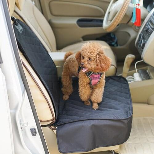 Pets Car Single Seat Mat Car Travel Carriers Waterproof Front Seat Pet Dog Car Seat Cover Mats Hammock Protector Mat Products