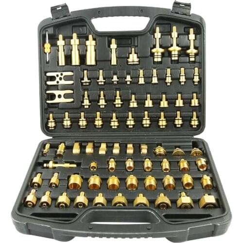 Auto air conditioning leak detection tools Adapter leak detector for Europe America Asia Car Fit for 90% Cars