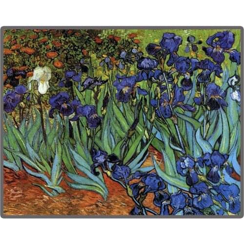 Van Gogh Famous Painting "Irises" 5D DIY Diamond Painting Full Square Round Diamond Embroidery Sale Rhinestone Mosaic Picture