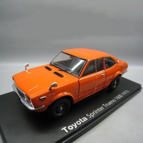 Diecast 1/24 Scale Alloy Toyota1600 Car Model Static Adult Collection Souvenir Ornaments Decoration Toys Display Gifts Show