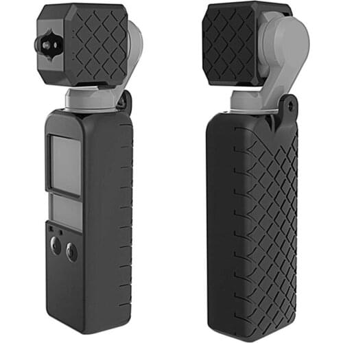 Soft Silicone Camera Protective Cover Sleeve All-inclusive Frame Cover for Osmo Pocket 2 Gimbal Camera Parts