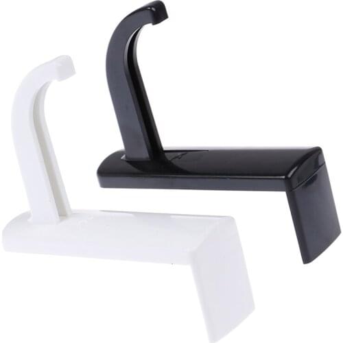Wall Mount Hook Headphone Hanger Headset Stand Table Stand Desktop Holder Monitor Desk Earphone Mounted Hook Display Bathroom