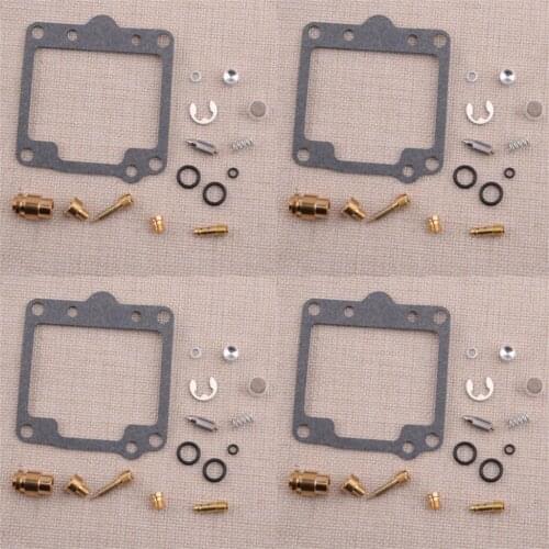 CITALL 4 Sets Motorcycle Portable Carburetor Repair Rebuild Kits Fit For Suzuki GS750E GS750L GS750T