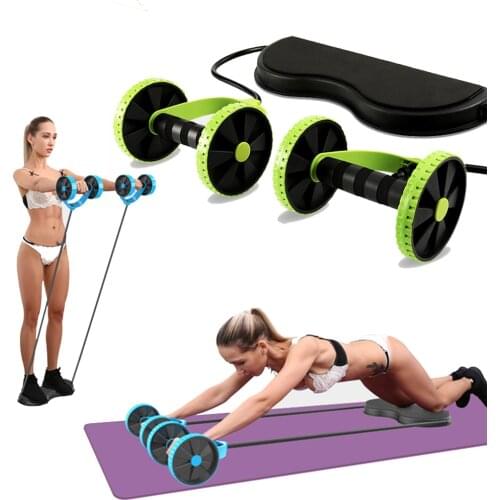 Muscle Gym Ab Wheel Roller Abs Rueda Abdominales Fitness Equipment Abdominalgym equipment For Home Workout Exercise Machine