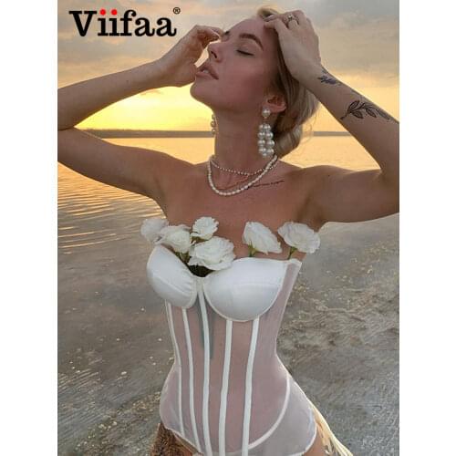 Женские прозрачные майки Viifaa China At AliExpress