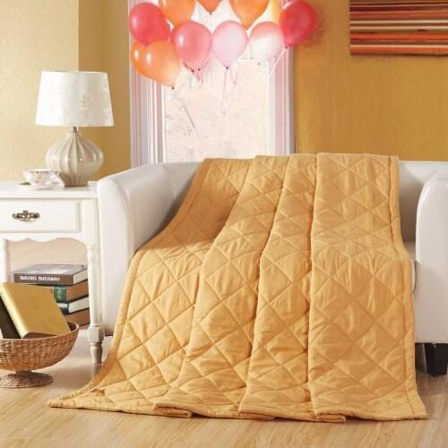 YMQY 2018 Fashion Summer thin Comforter quilt Bedspread Throws Blanket Twin/Queen King Size Quilting Blankets Plaids Polyester