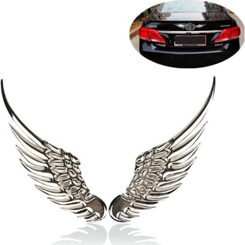 1 Pair Car Styling 3D Wings Car Sticker Car Accessories for Lifan X60 Cebrium Solano New Celliya Smily Geely X7 EC7