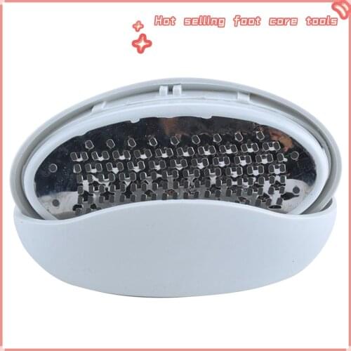 2021 Fashion Foot Care Tool Home Use Massage Care Oval Egg Shape Pedicure Foot File Callus Cuticle Remover