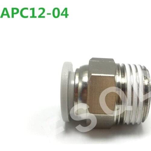 APC12-01 APC12-02 APC12-03 APC12-04 FSQD AIRTAC Threaded straight joint Pneumatic connector APC series