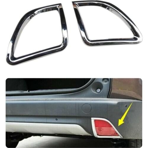 Car Rear Fog Light Protection Cover Trim Sticker for Peugeot 2008 2014 - 2017
