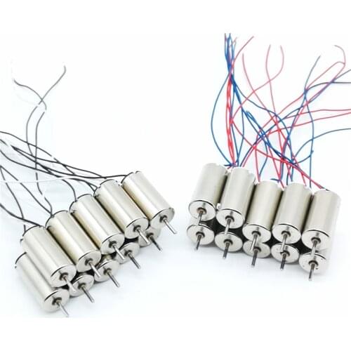 Racing Drone 1020 Brush Motor 10*20mm Coreless 7.4V 2S Motor10x20mm Motor UAV motor For XK K130 Helicopter JD-11 Motor
