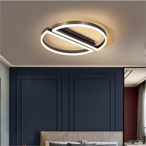 JFLED Master Bedroom Ceiling Light Luxury Modern Minimalist Nordic Creative Fashion Personality Home Remote Control New Lamps