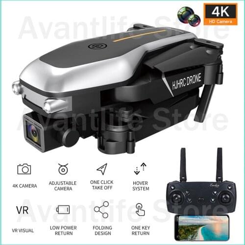2021 New HJ95 Mini Drone 6K Professional Dual Camera 1080P WiFi FPV Drone Foldable Quadcopter RC Helicopter Toys