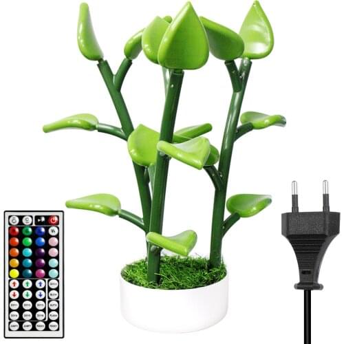 45 LEDS Night Light Bonsai Tree Light Bedroom Decorative Lights Home Party Wedding Indoor Decoration Night Lights Led lamps