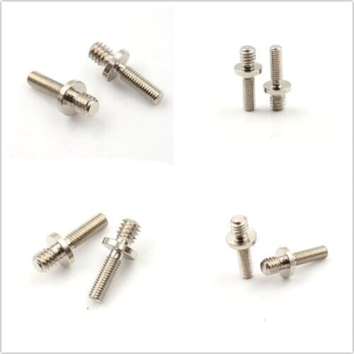 New 2pcs/lot 11mm x 26.1mm 1/4" Male Threaded to M5 Male Threaded screw Adapters for tripod camera