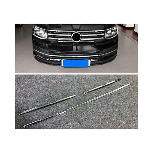 Front Bottom Grill Grid Grille Cover 3pcs For VW Transporter T6 Caravelle 16-18