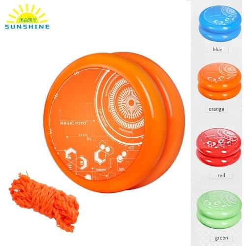 Responsive Yoyos for Beginner Yoyo with Narrow Bearing Steel Axle ABS Body Looping Play Toys for Kids support dropshipping