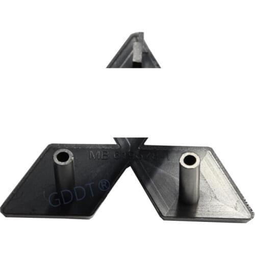 1 Piece V6 Badge for Pajero Bonnet Sticker for Montero Body Logo for Shogun V33 V32 V31 License Letters Grille Logo