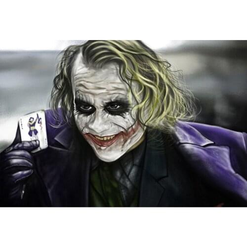 Diy Full Square/Round Diamond Painting Clown Embroidery Crystal Drill Handmade Decor For Home Decor JX726