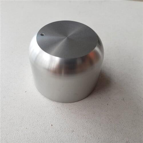 2pcs aluminum knob potentiometer knob 38*28*6mm potentiometer cap Cylindrical car knob switch cap Encoder for amplifier