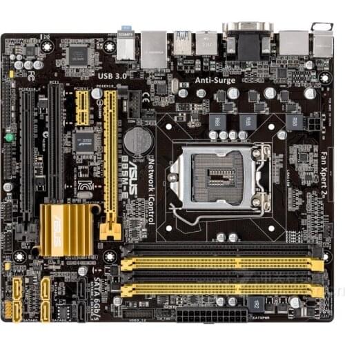 Free shipping original motherboard for ASUS B85M-E DDR3 LGA 1150 USB2.0 USB3.0 boards for 22nm cpu 32GB B85 Desktop motherborad