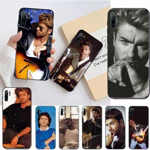 British singer george michael Phone Case For Huawei P9 P10 P20 P30 Pro Lite smart Mate 10 Lite 20 Y5 Y6 Y7 2018 2019