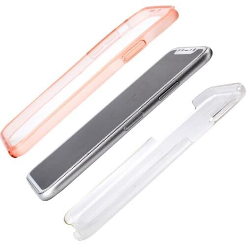 360 Full Body Cover Phone Case for iPhone 12 Mini 11 Pro XS Max 8 7 6 6S Plus 5s se 2 Double Side Silicone TPU + PC Clear Fundas