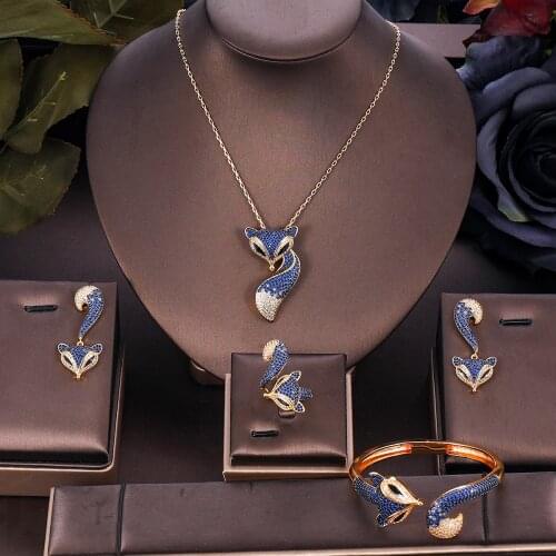 Janekelly2pcs Bridal Zirconia Full Jewelry Sets For Women Party, Luxury Dubai Nigeria CZ Crystal Wedding Jewelry Sets