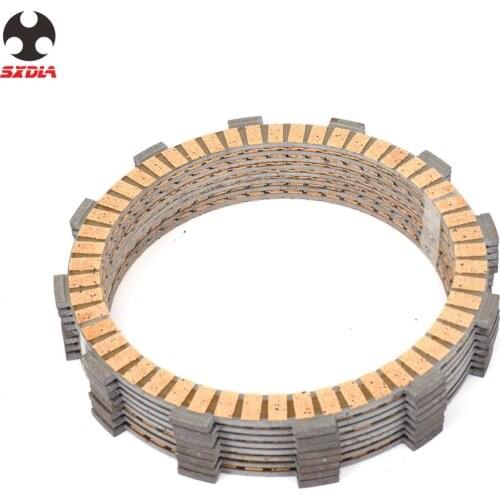 Motocycle Engine Clutch Plates Friction Disc For HONDA VT1300CR VT1300CRA VT1300CS VT1300CX VTX1300C VTX1300R VTX1800F VTX1800T
