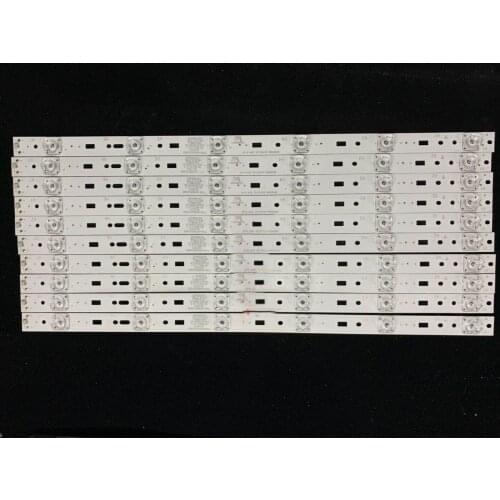 New 10 PCS/lot 6LED 490mm LED strip for SW50D06A-ZC14CG-02 RDL-500FY 7765-650000-D000 CRH-A50353506014ANREV1.3B TCW3V6D504B204