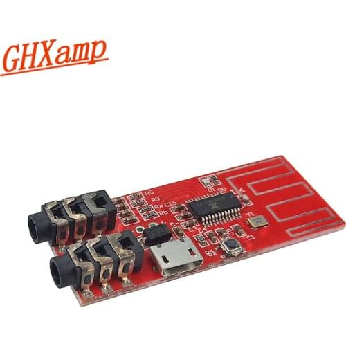 New USB Stereo Bluetooth Receiver +Transmitter Module Bluetooth Headset Amplifier Board DIY 3.7V Lithium Battery