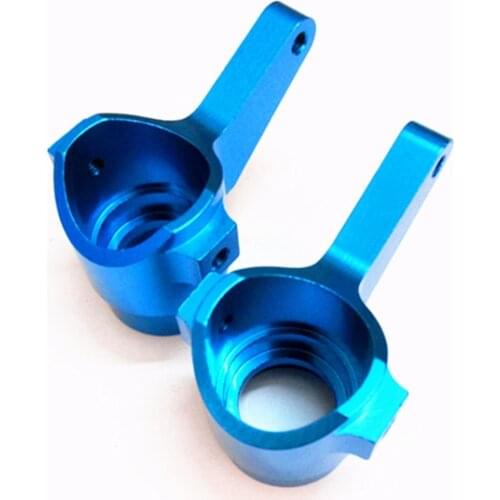 2PCS Aluminum alloy 860010 60018N front steering arm suitable for RC car 1/8 HSP 94760 94761 94762 94763 94766 94860 94861