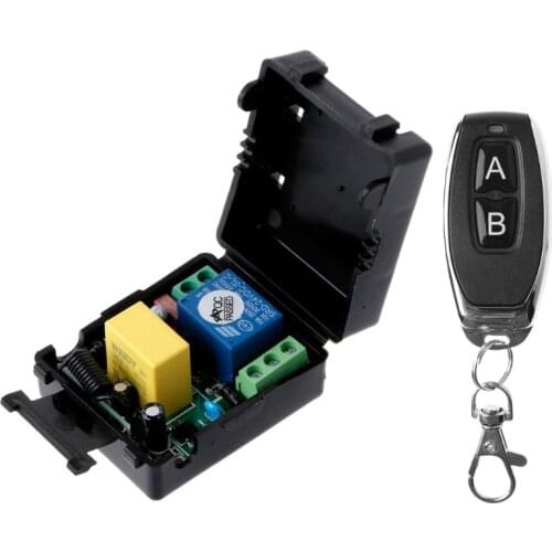 AC 220V 10A 1CH RF 315MHz Wireless Remote Control Switch Receiver+Transmitter Kit