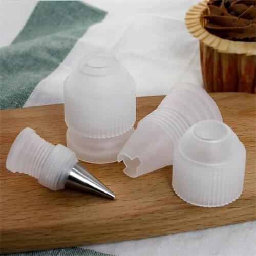Hot Plastic Decorating Mouth Converter Adapter Confectionery Pastry Tips Connector Nozzle Sets Cake Tools Baking Kitchen Tools