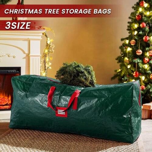 Christmas Tree Storage Bag Dustproof Cover Protect Waterproof Large-capacity Quilt Clothes Warehouse Storage Bags Organize Tools